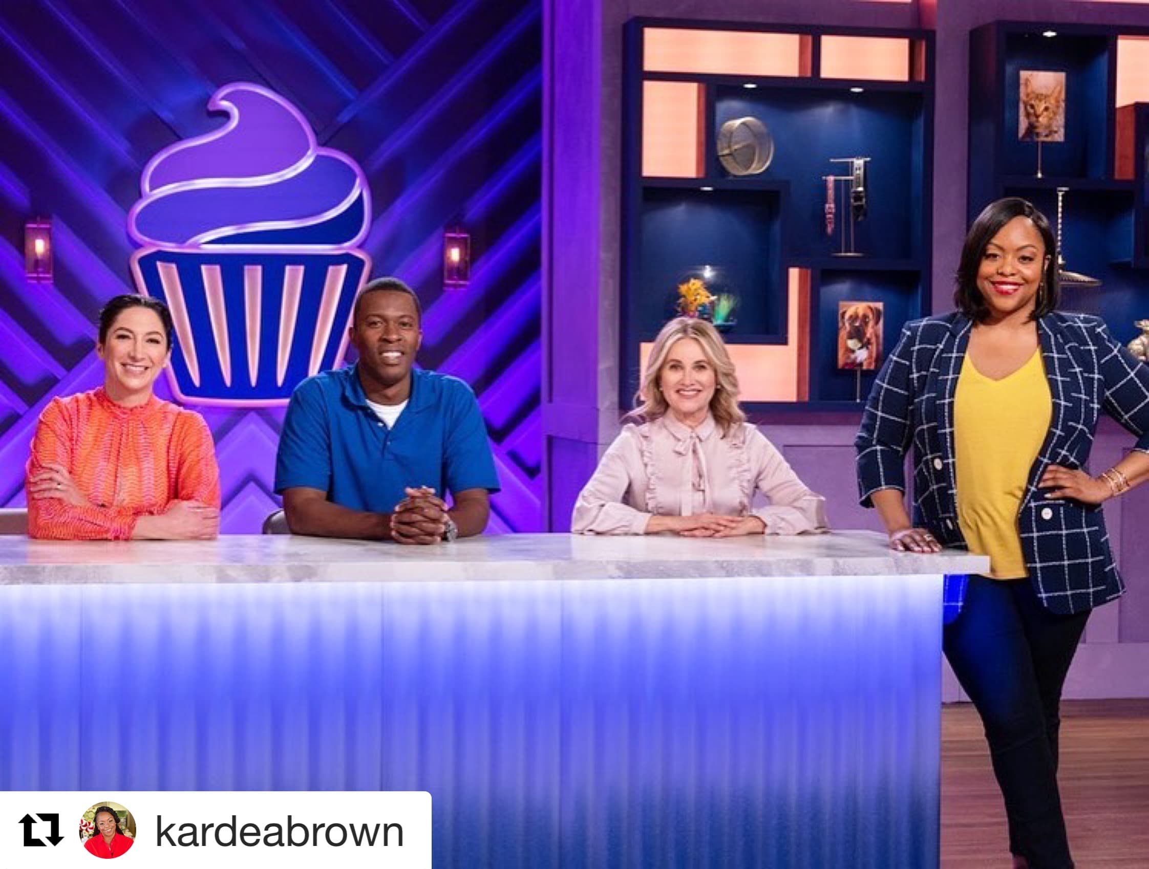 Cooking class in action