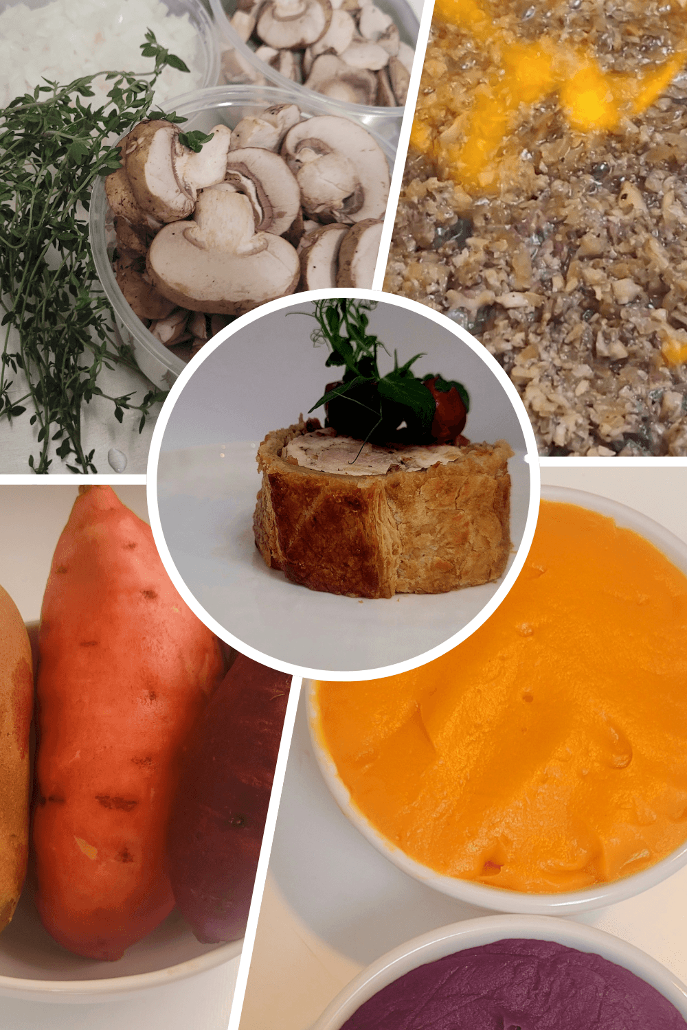 Pork Tenderloin & Wild Mushroom En Croûte